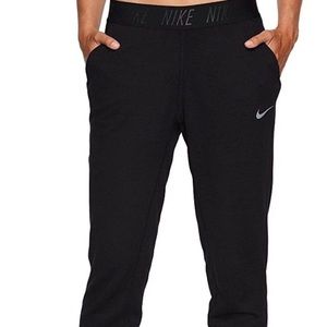 Nike black joggers